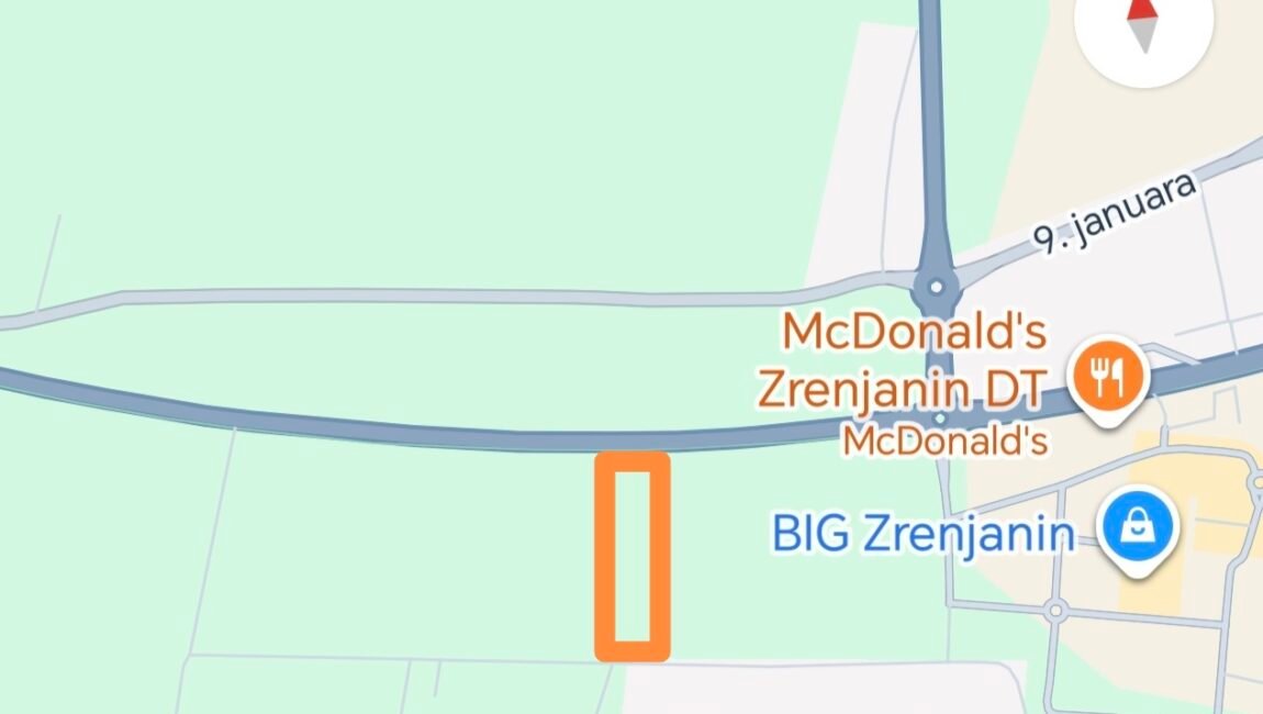 Plac u Zrenjaninu kod Big-a