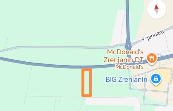 Plac u Zrenjaninu kod Big-a